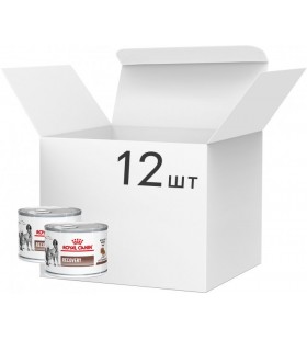 Упаковка влажного корма для взрослых собак Royal Canin Recovery 195 г x 12 шт
