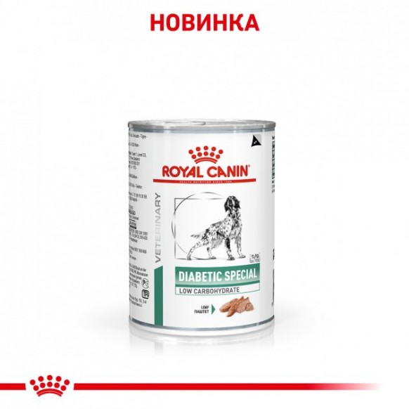 Влажный корм для взрослых собак Royal Canin Diabetic Special Lc Dog Cans 0.41 к