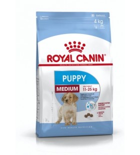 Сухой корм Royal Canin Medium Puppy для щенков средних пород до 12 месяцев