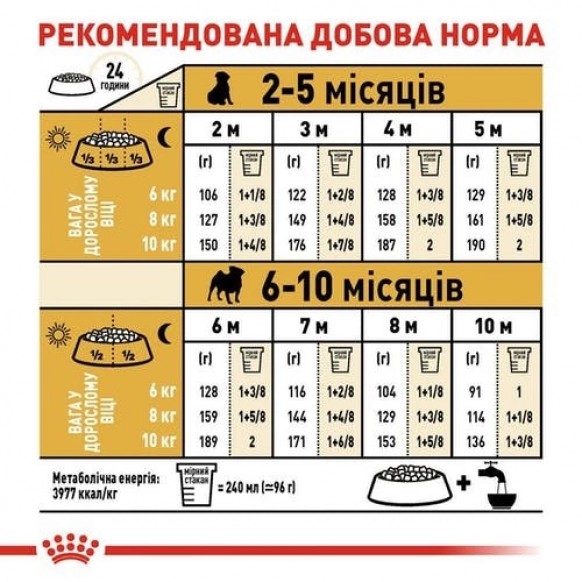 Сухой корм Royal Canin Pug Puppy для щенков до 10 месяцев 1.5 кг