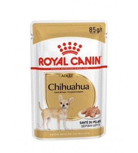 Консервы Royal Canin "Chihuahua Adult", для собак породы чихуахуа старше 8 месяцев, паштет, 85 г, 12 шт