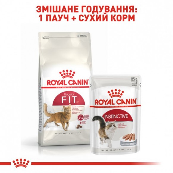 Сухой корм для домашних и уличных кошек Royal Canin Fit