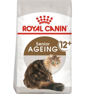 Сухой корм для зрелых домашних кошек Royal Canin Ageing 12+ 