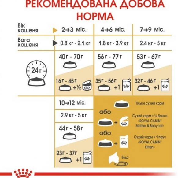 Сухой корм для котят породы британская короткошерстная Royal Canin British Shorthair Kitten 400 г