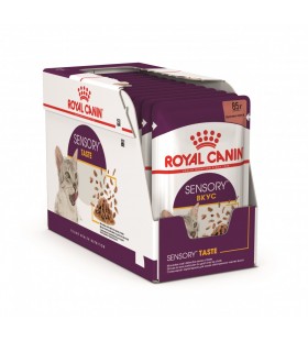Royal Canin Sensory "Вкус" паучи для взрослых кошек, кусочки в соусе - 85 гр х 12 шт